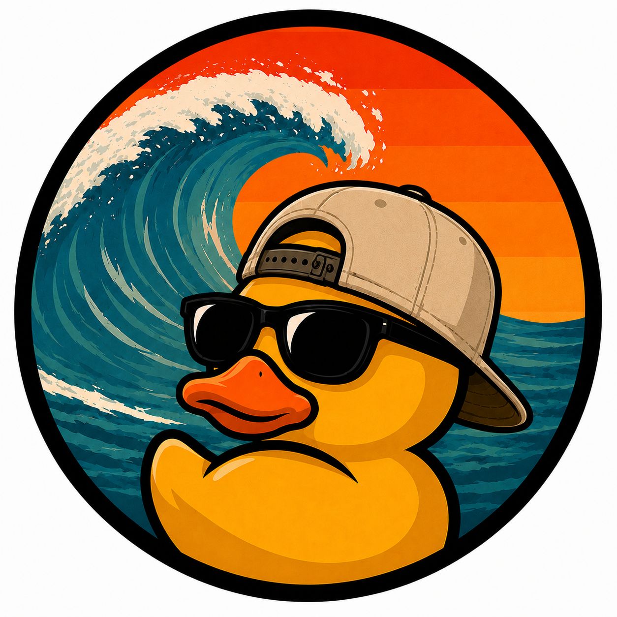 Sunset Duckies logo